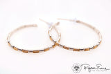 Classic Woven Hoop Earrings