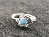 Petite Classic Larimar Ring