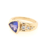 Tanzanite Flow Series Modern Trillion