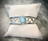 Connection Cuff with Larimar