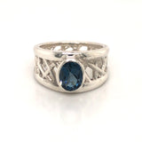 London Blue Topaz Connection Ring