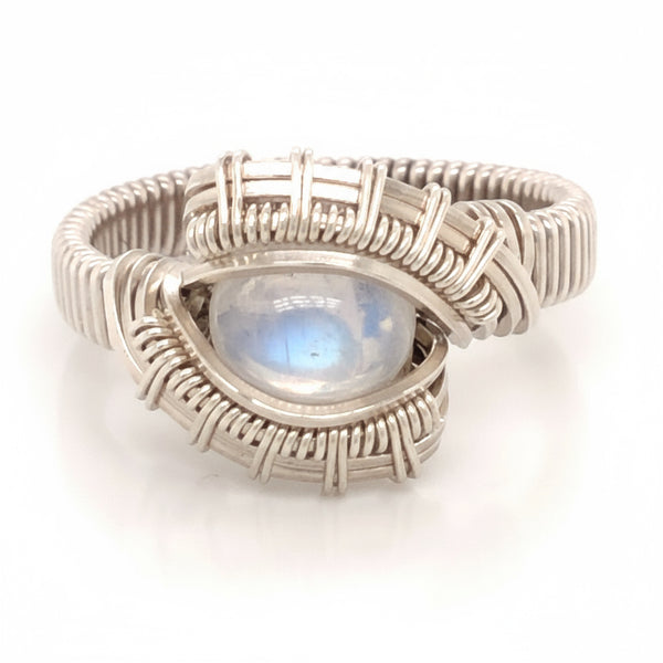 Pulse Moonstone Ring
