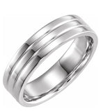 Shared Path Men's Wedding Band