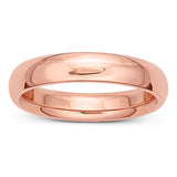 5 mm Rose Gold Classic Comfort Fit Wedding Band
