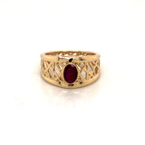 Ruby Petite Connection Ring