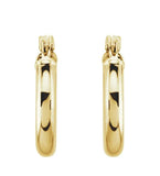 Children's Gold Hoop Earrings