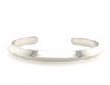 Solid Triangle .925 Sterling Silver Cuff C-Bracelet