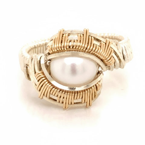 Tribe Pearl Ring