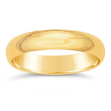 5 mm Yellow Gold Comfort Fit Classic Wedding Band