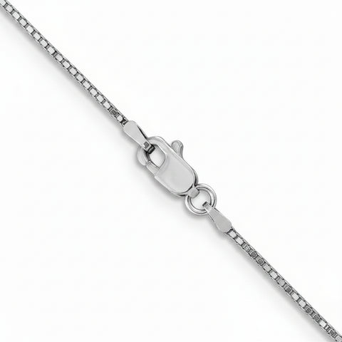 14K Gold 1.1 mm Solid Box Chain