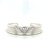 Light of The World Sterling Cuff Bracelet