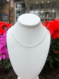 Sterling Silver 1.5 mm Solid Cable Chain