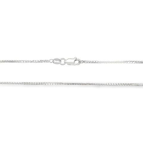 Sterling Silver 1.5 mm Box Chain
