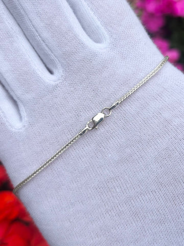 1.7 mm Sterling Silver Foxtail Chain