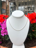 2.5mm Sterling Silver Wheat Chain