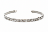 Basket Weave Cuff Bracelet
