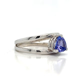 Tanzanite Split Band Ring