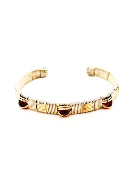 Elite Classic Garnet Cuff