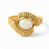 Ethiopian Opal Classic Ring