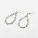 Beaded Teardrop Earrings