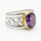 Amethyst Connection Series Gemstone Ring