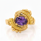 Andromeda Amethyst Ring