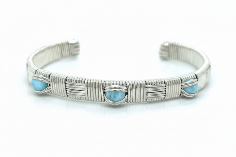 Elite Classic Larimar Cuff