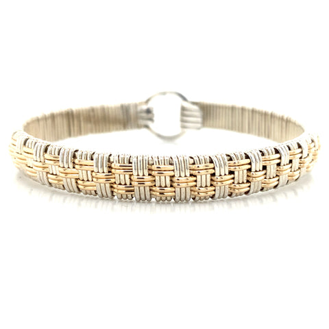 Elite Williamsburg Woven Bangle Bracelet