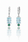 Huggie Gemstone Dangles
