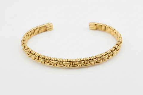 Basket Weave Cuff