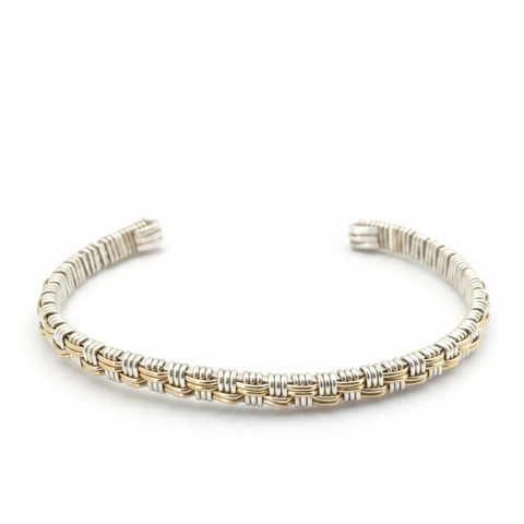 Basket Weave Cuff