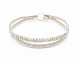 Elite Split Band Bangle Bracelet