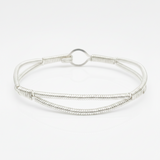 Split Band Bangle Bracelet