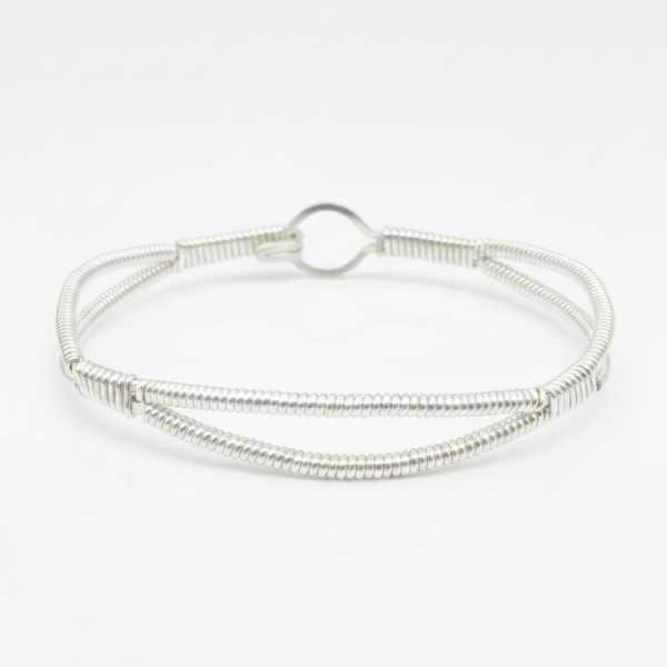 Split Band Bangle Bracelet