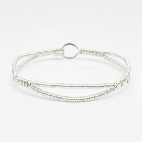 Split Band Bangle Bracelet