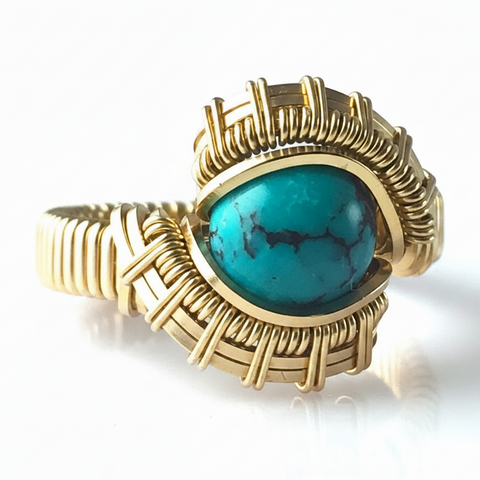Pulse Turquoise Ring