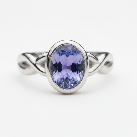 Vine Tanzanite Ring
