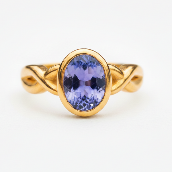 Vine Tanzanite Ring