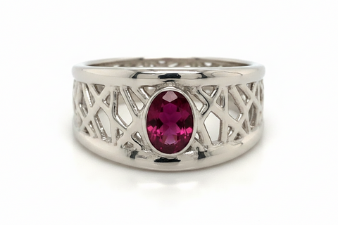 Ruby Petite Connection Ring