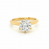 Solitaire Tiffany Setting Diamond Ring