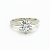 Solitaire Tiffany Setting Diamond Ring