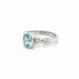 Vine Ring, Semiprecious Gemstones