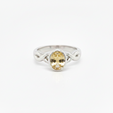 Vine Ring, Semiprecious Gemstones