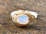 Ethiopian Opal Energy Ring