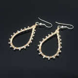 Beaded Teardrop Earrings
