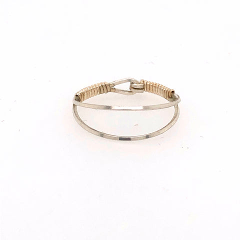 Split Band Stackable Ring