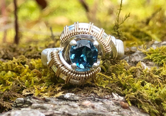 Blue gemstone rings | Eden Garden Jewelry™