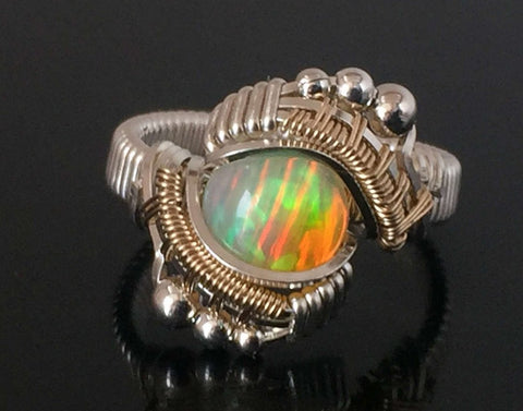 Andromeda Ethiopian Opal Ring