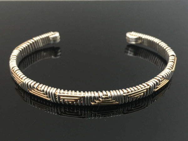 Chevron Cuff Bracelet