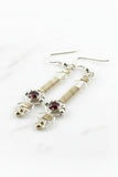 Byzantine Almandine Garnet Drop/Dangle Gemstone Earrings